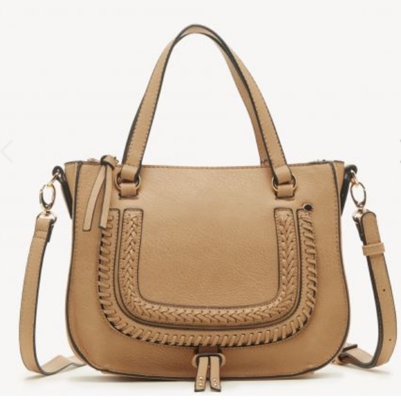 Sole Society Handbags - Sole Society Destin Crossbody 2 Camel NWT Vegan